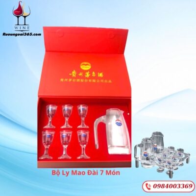 BỘ LY MAO ĐÀI CÓ QUAI - ĐẲNG CẤP TRONG NGHỆ THUẬT THƯỞNG RƯỢU
