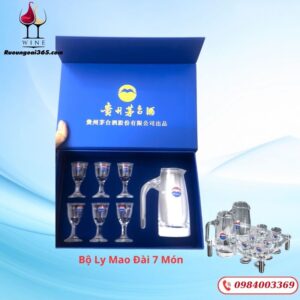 BỘ LY MAO ĐÀI CÓ QUAI - ĐẲNG CẤP TRONG NGHỆ THUẬT THƯỞNG RƯỢU