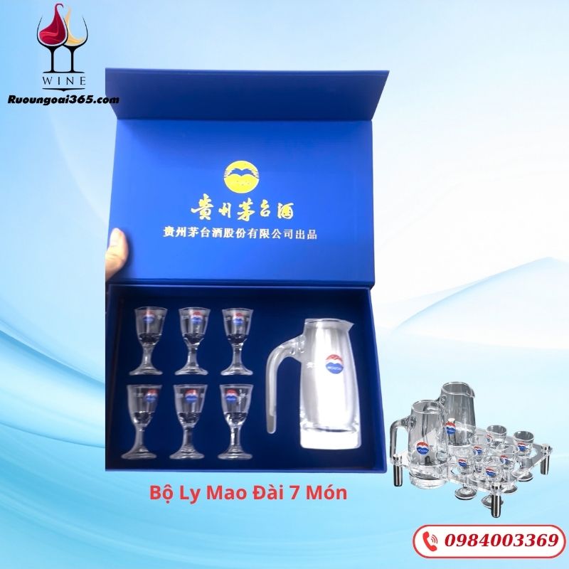 BỘ LY MAO ĐÀI CÓ QUAI - ĐẲNG CẤP TRONG NGHỆ THUẬT THƯỞNG RƯỢU