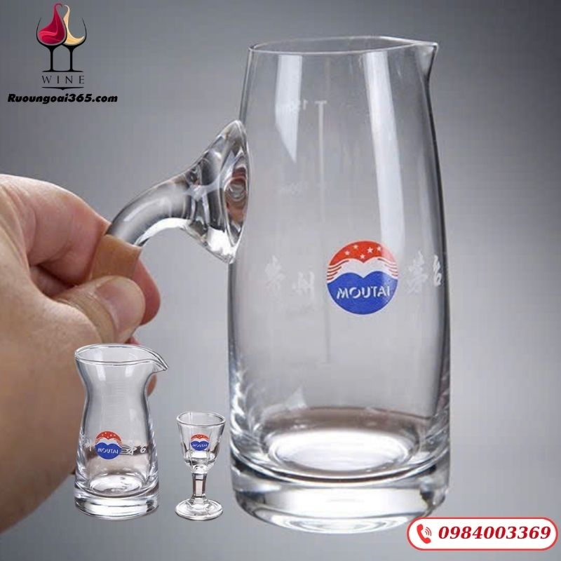 BỘ LY UỐNG RƯỢU MAO ĐÀI 7 MÓN CÓ CÓNG - CHÍNH HÃNG BỘ LY UỐNG RƯỢU MAO ĐÀI 7 MÓN CÓ CÓNG - CHÍNH HÃNG