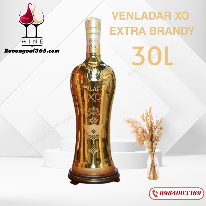RƯỢU XO 30Lít VENLADAR EXTRA BRANDY Chính Hãng RƯỢU XO 30Lít VENLADAR EXTRA BRANDY Chính Hãng