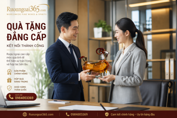 QUÀ TẶNG RƯỢU LÌNH VẬT HÌNH CON DÊ