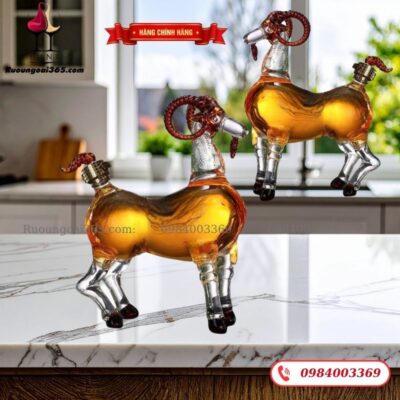 RƯỢU PHONG THUỶ HÌNH DÊ 2027-Nội Địa Trung Quốc