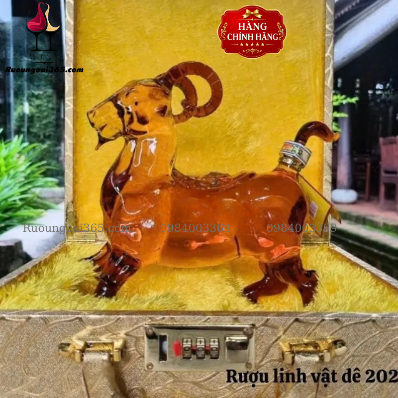 Rượu Dê 2027 VIP Sứ Doha Royal Umeshu - Quà Tết Cao Cấp Rượu Dê VIP Sứ Doha Royal Umeshu