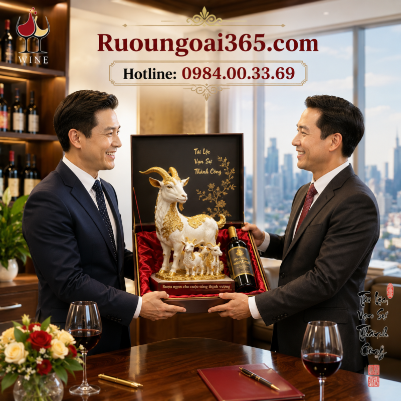 Rượu Dê Phong Thủy 2027