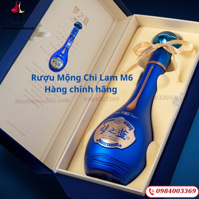Rượu Mộng Chi Lam M6 500ml