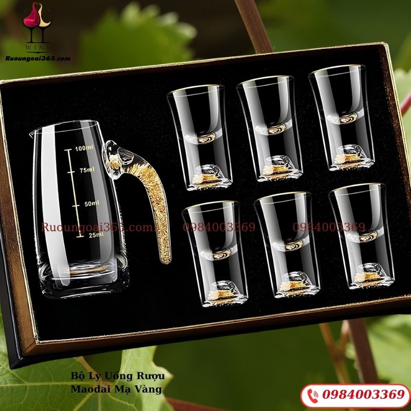 Bộ Ly Uống Rượu Maodai
