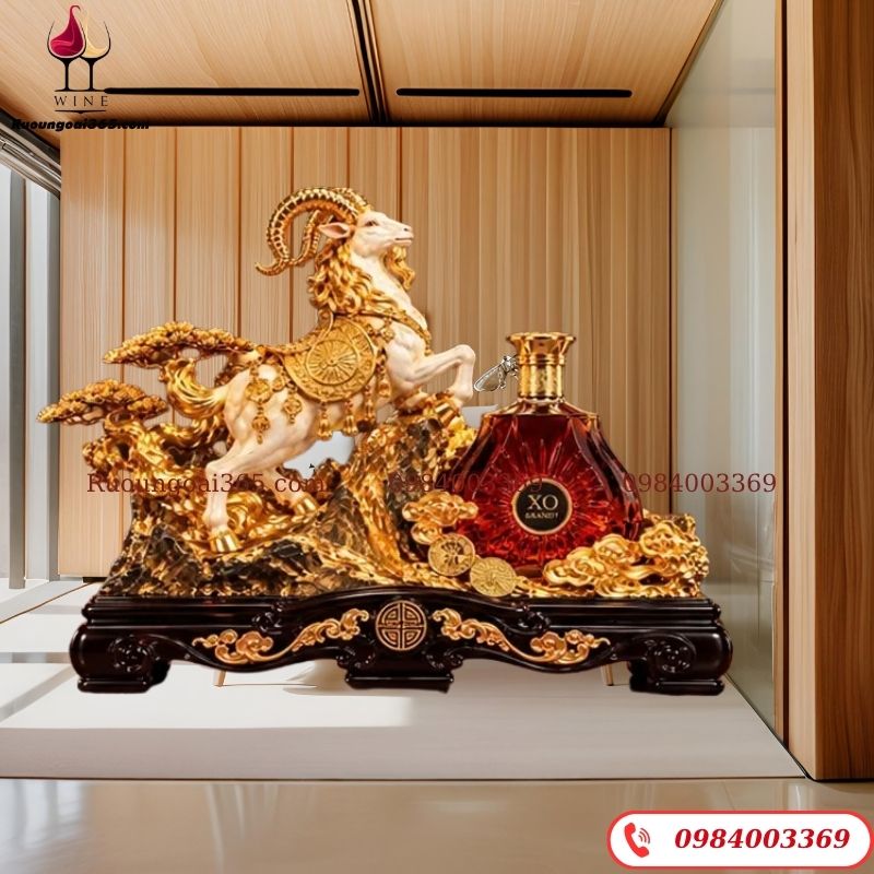 KỆ RƯỢU DÊ XO BRANDY